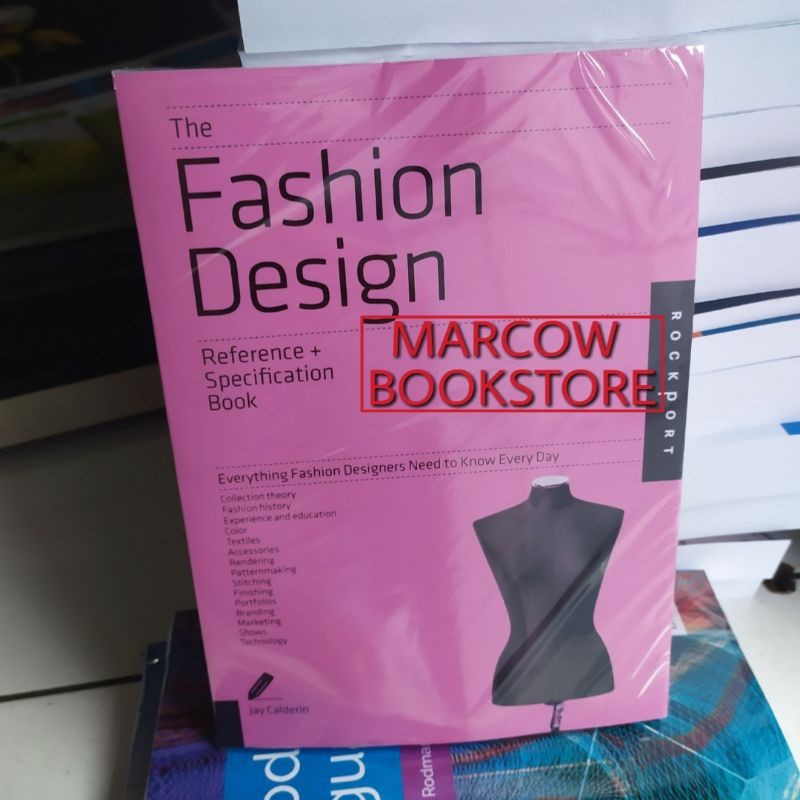 Buku The Fashion Design Reference Specification Book