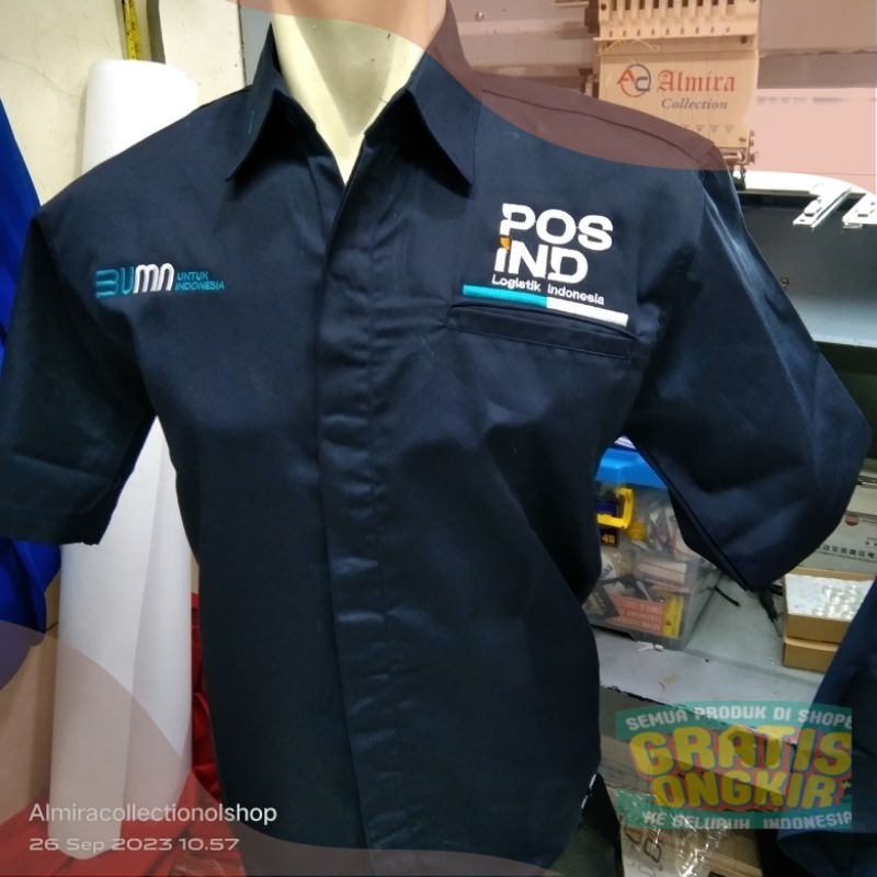 kemeja POS INDONESIA terbarupakaian pria lainnya