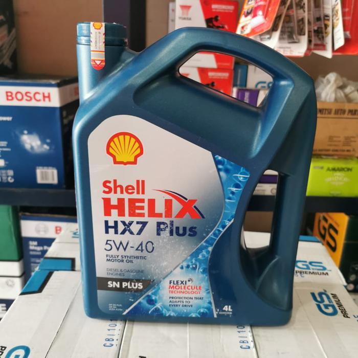 Oli mobil/ Shell Helix HX7 Plus 5W-40 / Shell HX7