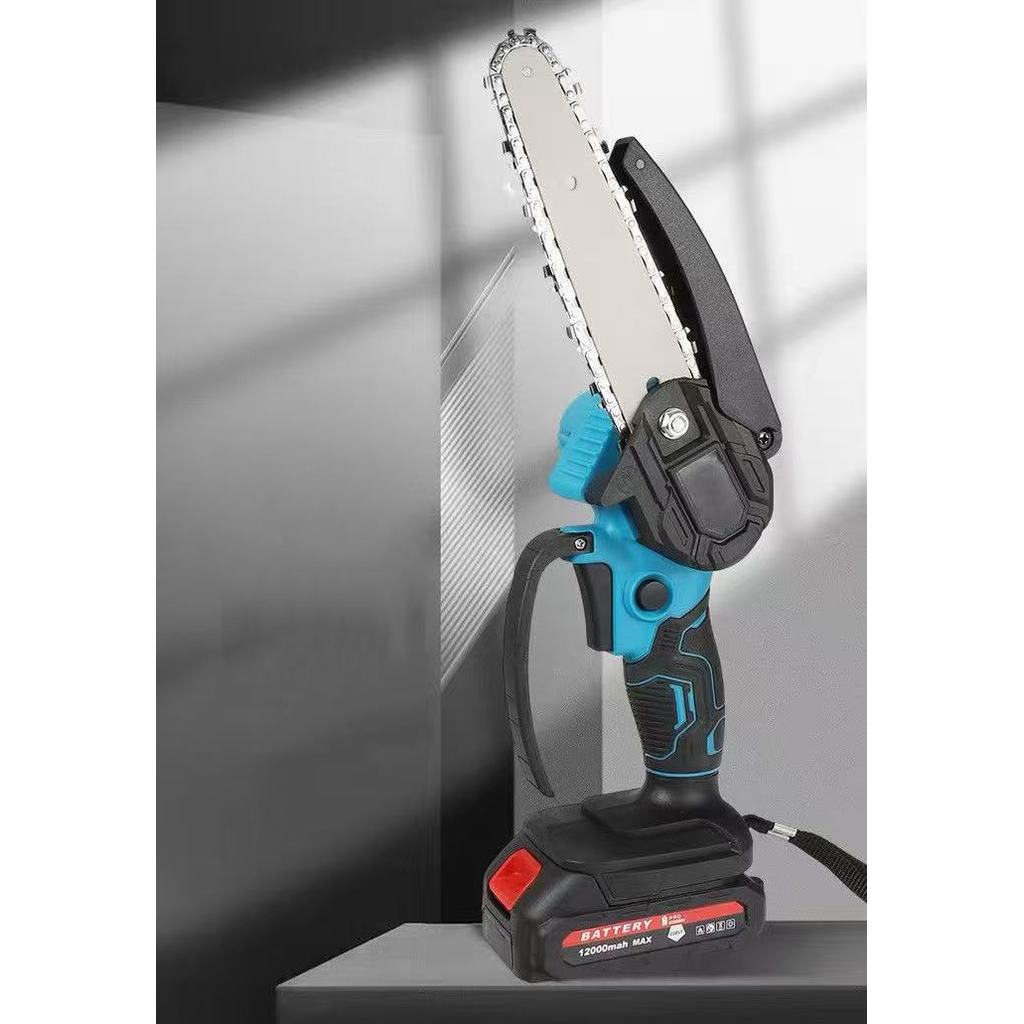PERAWATAN Gergaji Mini Gergaji Listrik Mini Portable genggam 6 Inch Serbaguna Chainsaw Murah
