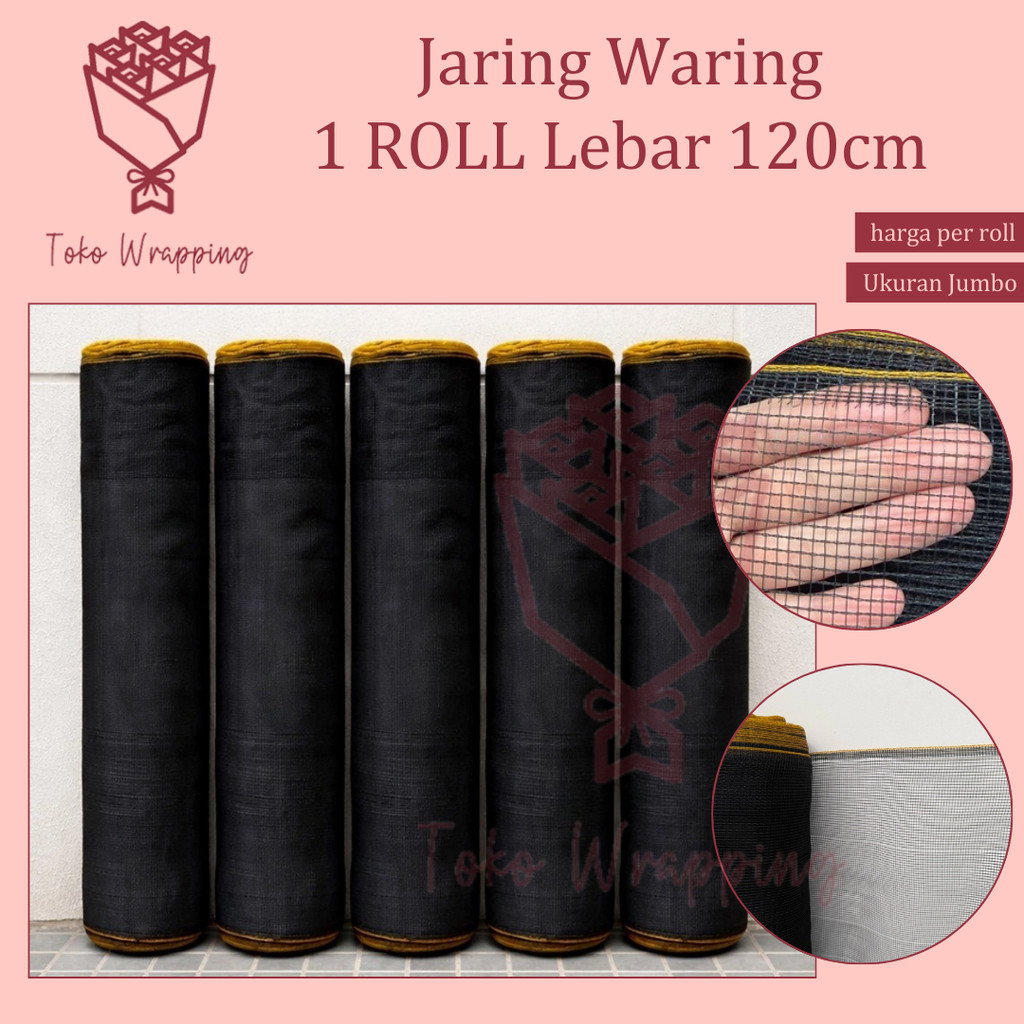 Jaring Waring (1 ROLL = 100 METER) Lebar 120cm / Jaring Pagar Ayam 100 m