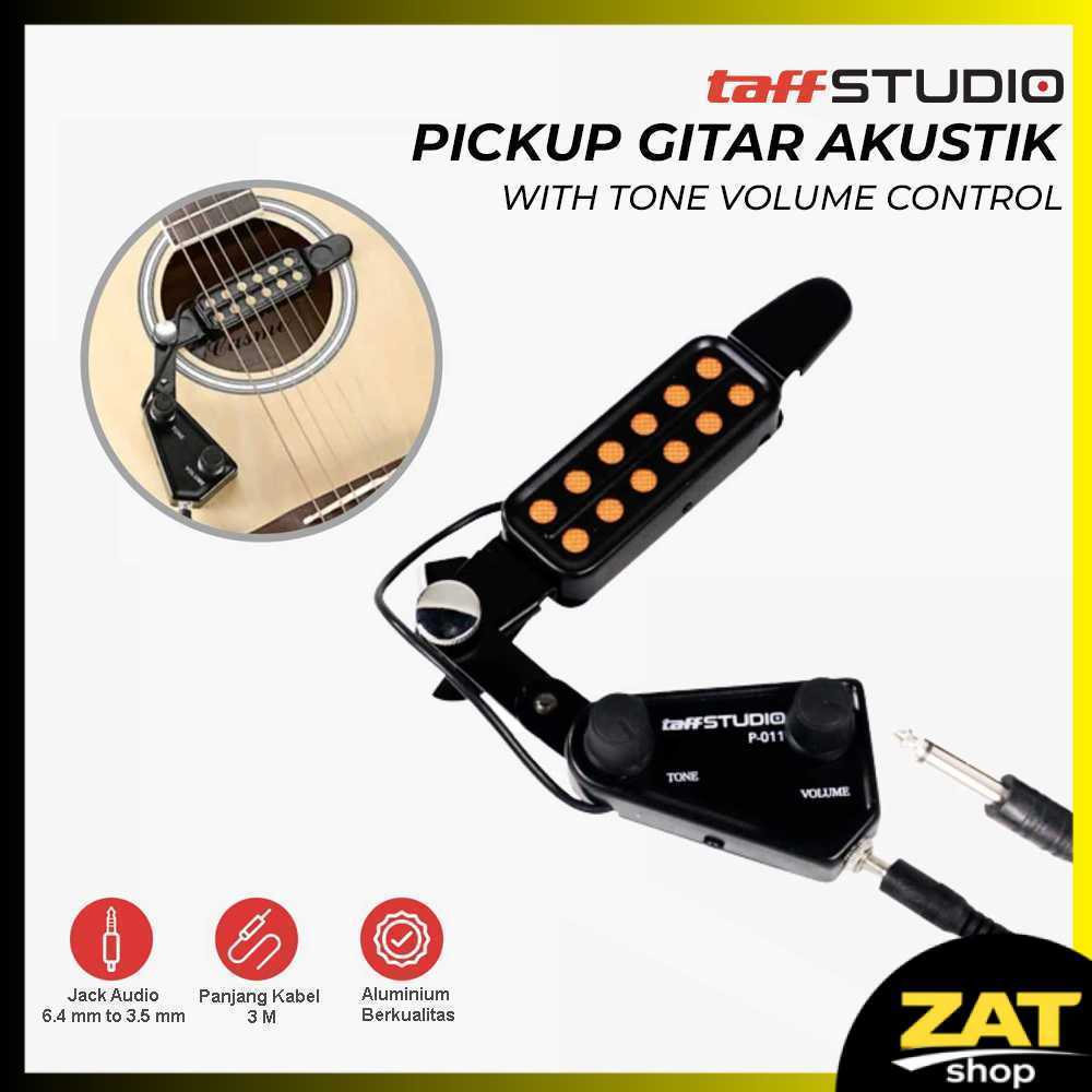 Pickup Gitar Akustik With Tone Volume Control - P-011