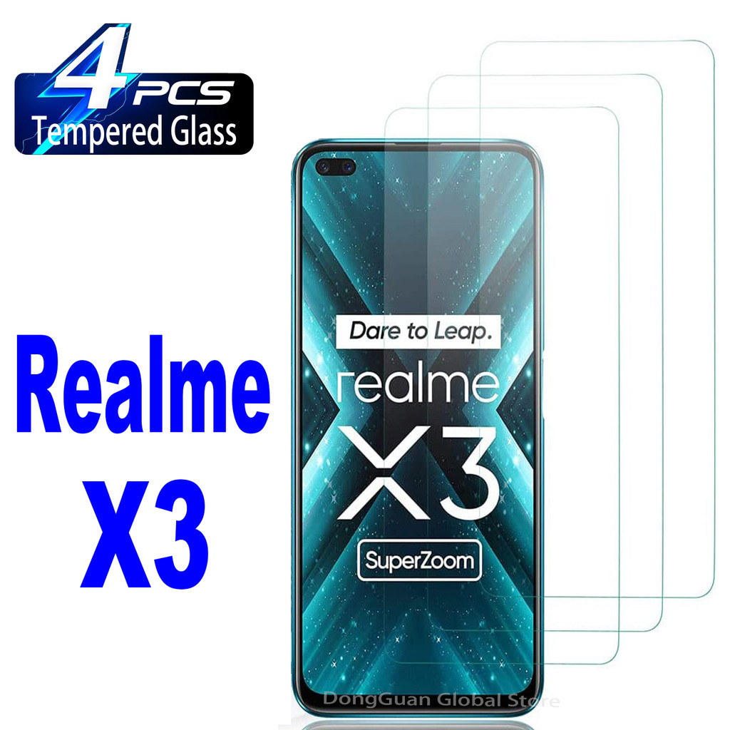 TEMPERED GLASS REALME X3 SUPERZOOM CLEAR 9H HIGH QUALITY