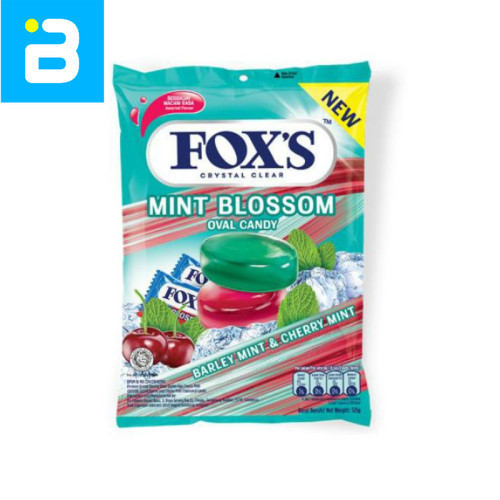 Permen Fox's Mint Blossom Oval 125G