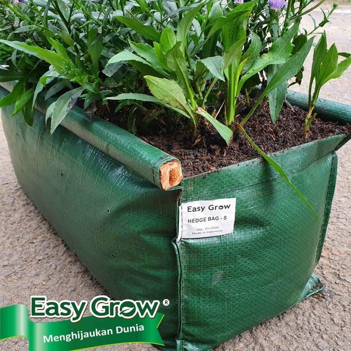Hedge Bag Size L Merek Easygrow/Pot Planter Pembatas Taman/Hedge Planter Easygrow - SIZE L