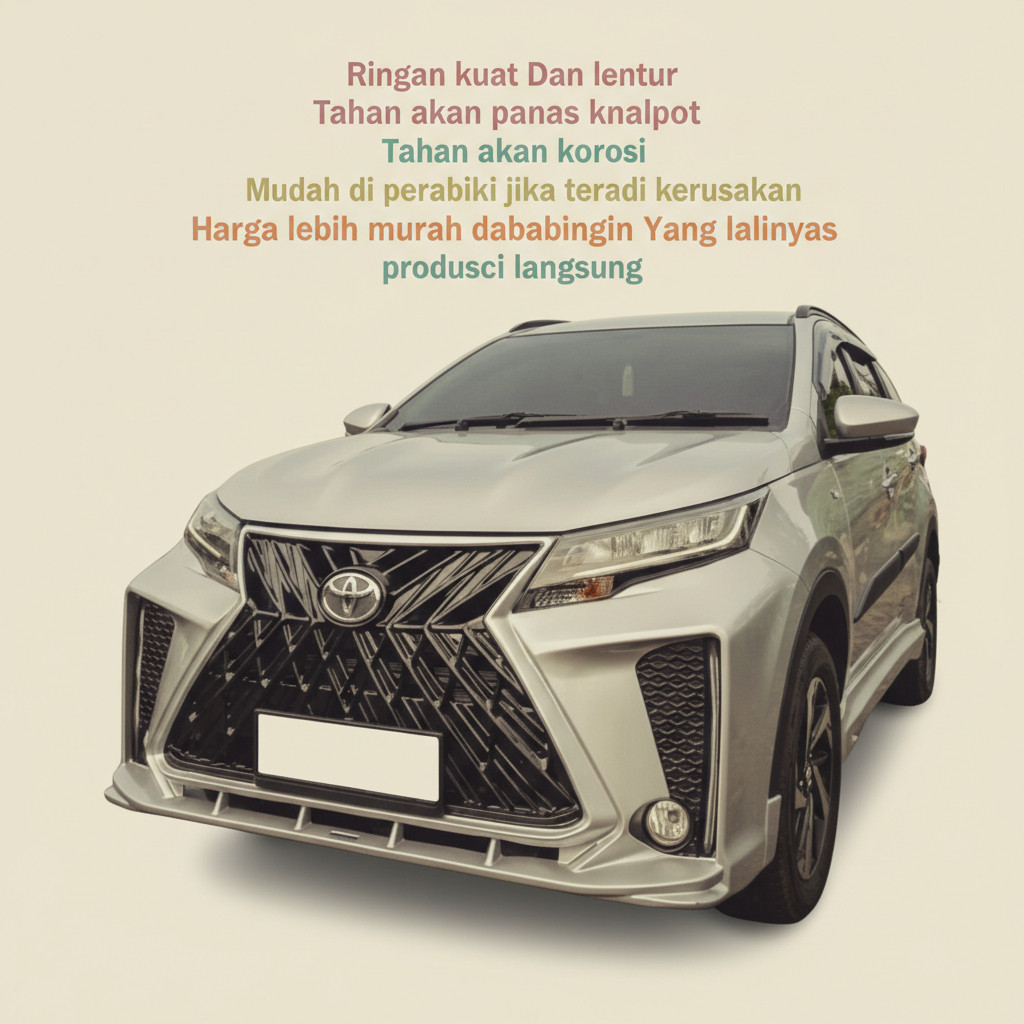 cicilan 0% BODYKIT ALL NEW TERIOS / ALL NEW RUSH 2018-2025 BODY KIT TERIOS