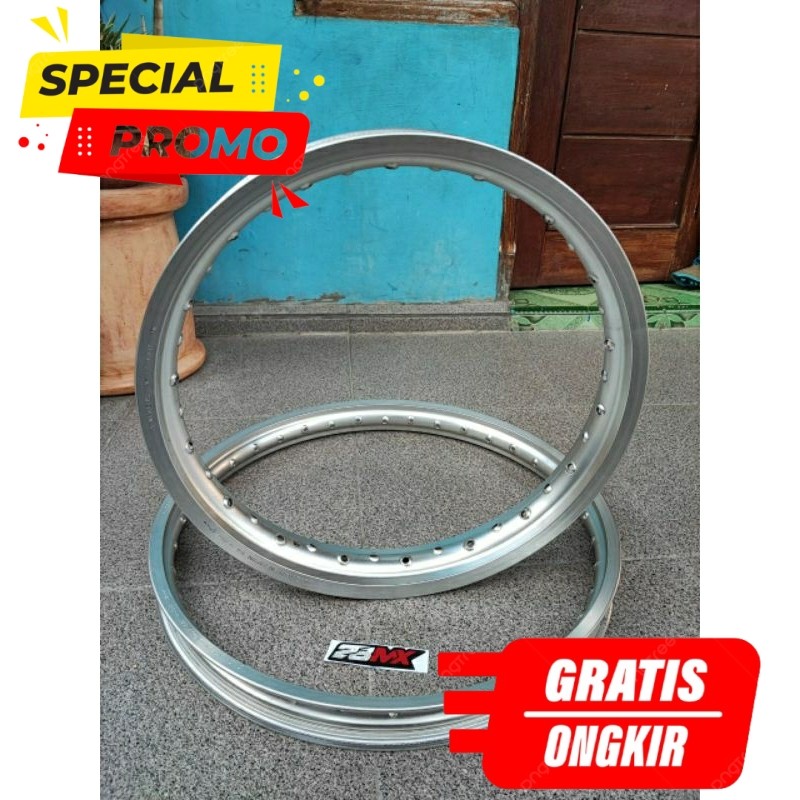 Velg Motor Trail WR DID Japan Ring 18x2.15 36 Hole Kuat untuk Kawasaki KLX 150