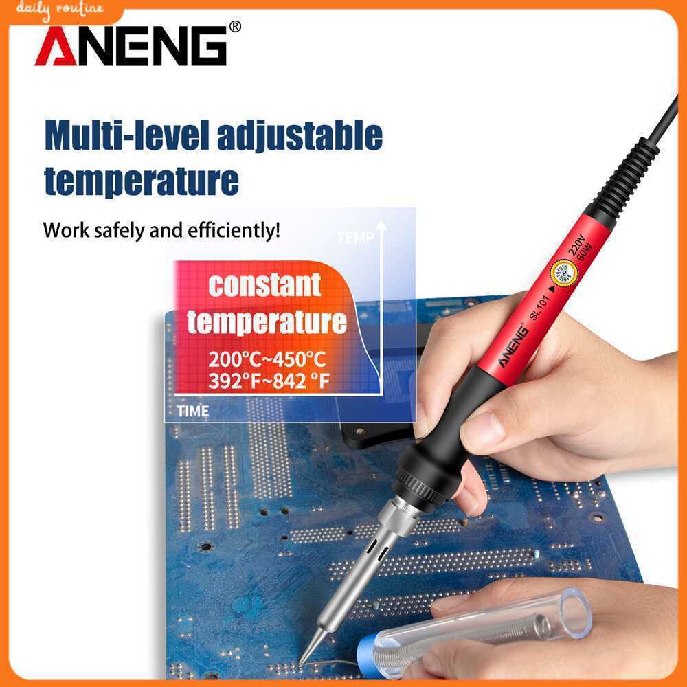 ANENG Solder Elektrik Adjustable Temperature 60W - SL101