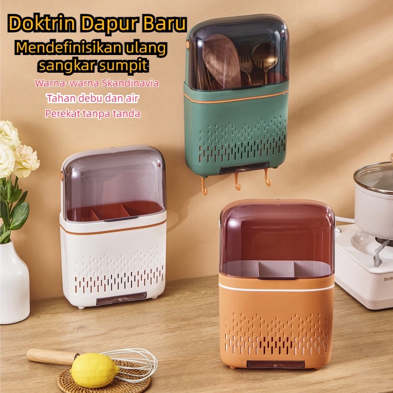 FLASHSALE [GGW] READY STOCK/TEMPAT SENDOK GARPU ESTETIK TEMPAT SENDOK GANTUNG MURAH RAK SENDOK GARPU