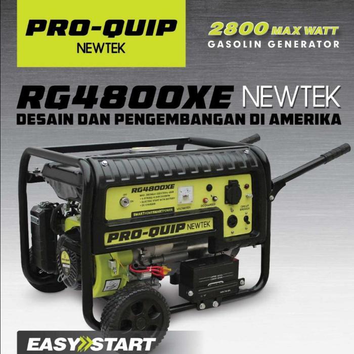 Genset 2800 Watt PROQUIP RG4800XE Generator Listrik PRO-QUIP RG 4800 XE