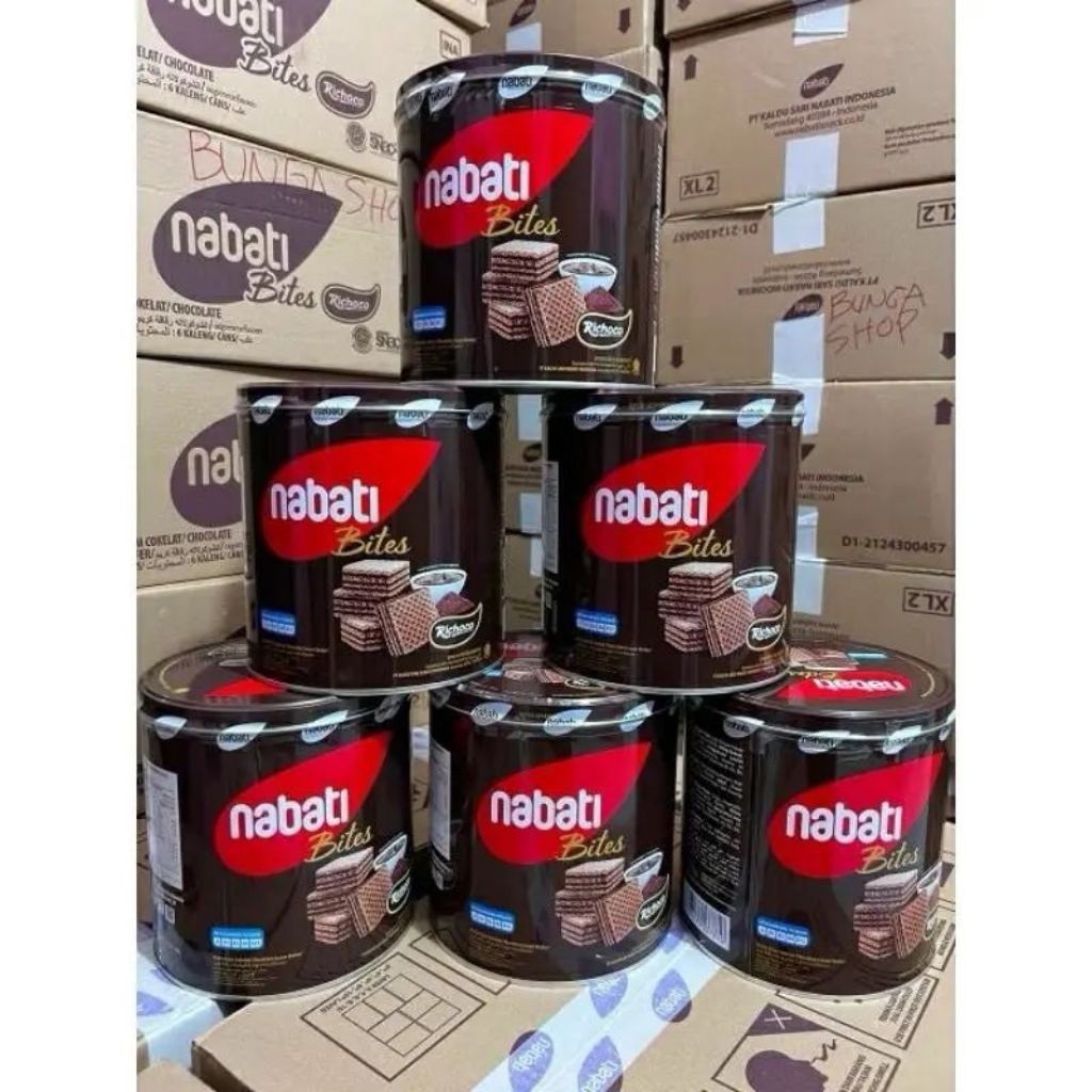 NABATI WAFER 1 Karton Isi 6 Kaleng