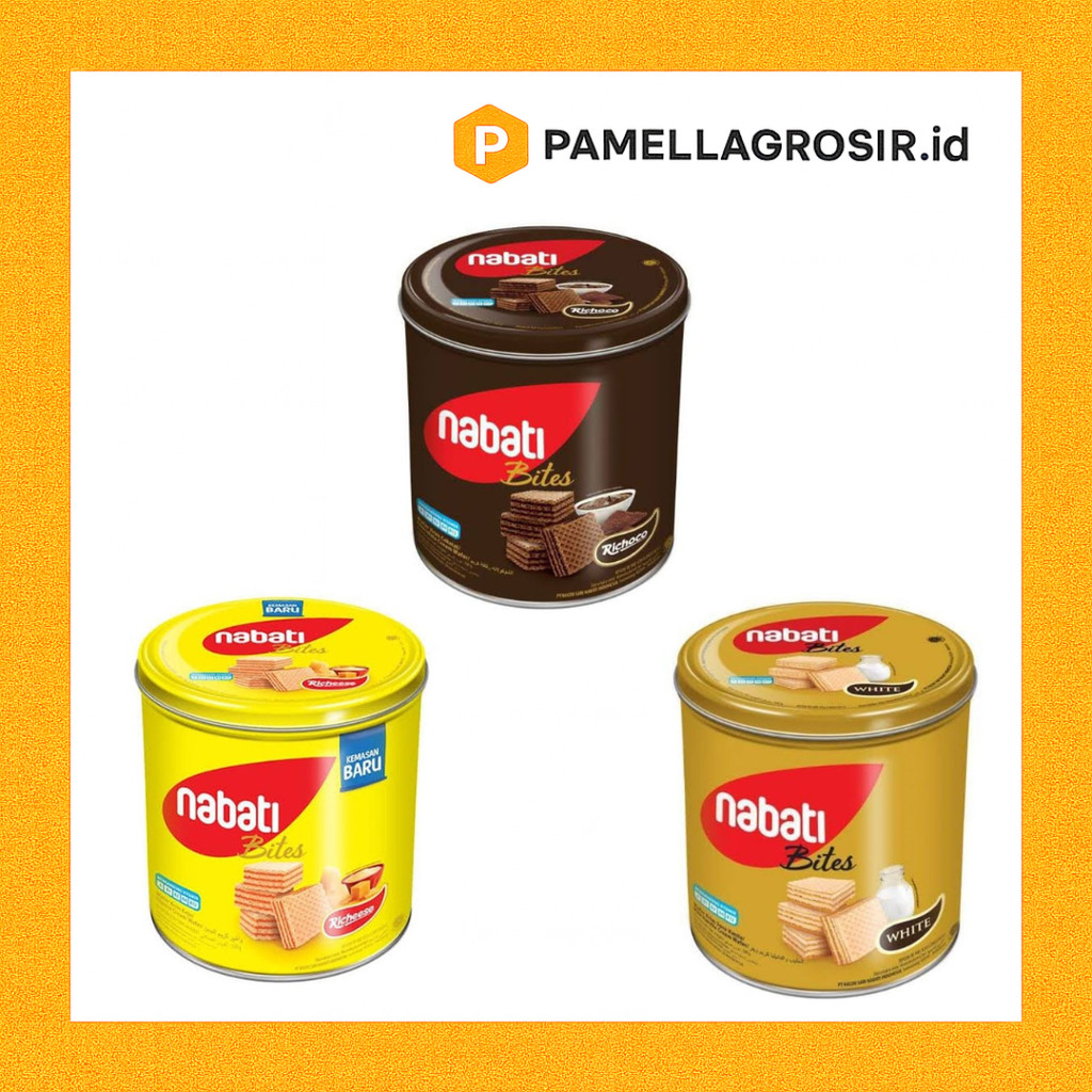 WAFER KALENG NABATI WAFER BITES SNACK LEBARAN JAJAN LEBARAN 240 GR