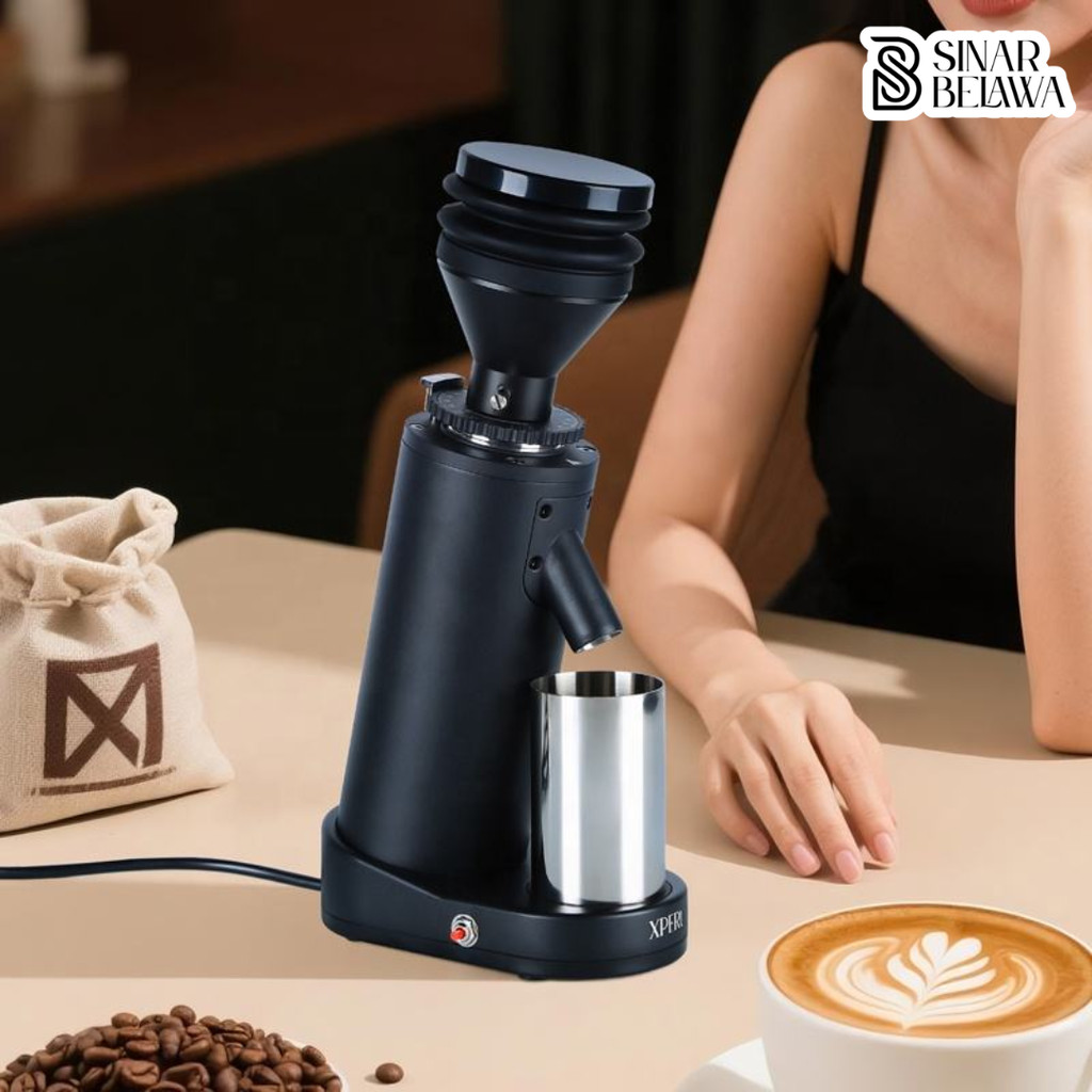 Penggiling Biji Kopi Elektrik Coffee Grinder 19 Level 75g