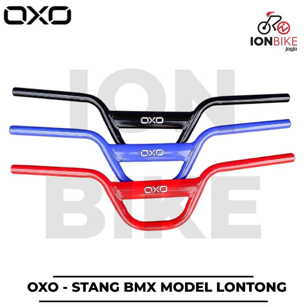 Stang BMX OXO LONTONG Panjang 680mm Ceper Drag Freestyle Race - Setir Stir Handlebar Handle Bar Sepe