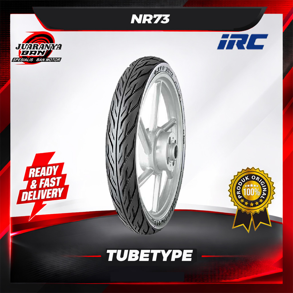 Ban motor bebek IRC NR73 80 90 17 supra revo tubetype