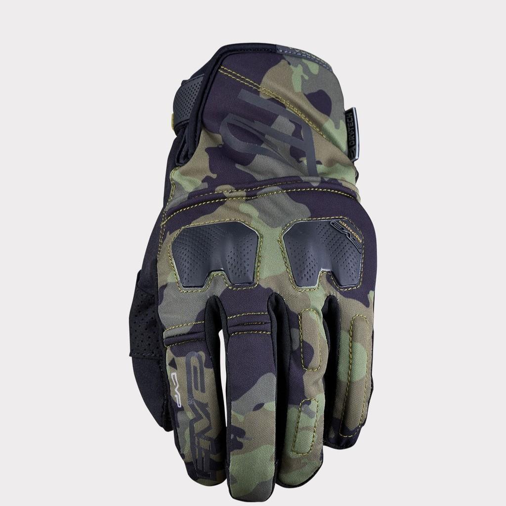Sarung Tangan Motor - Five Gloves EWP Camo Khaki Gloves
