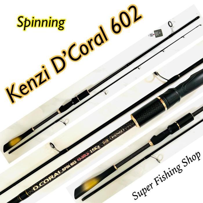 Joran Pancing Kenzi D Coral 180cm Ring Fuji - 6-15lb