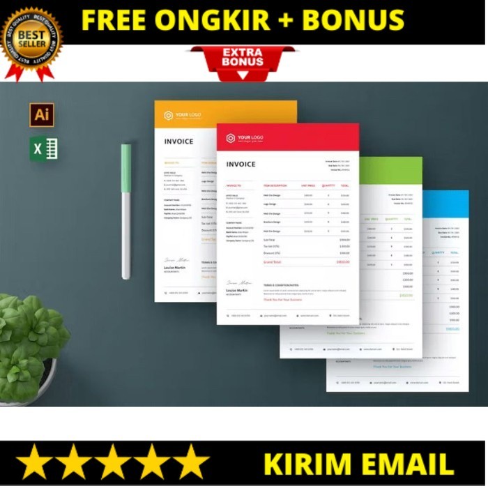 51 Template Invoice Excel