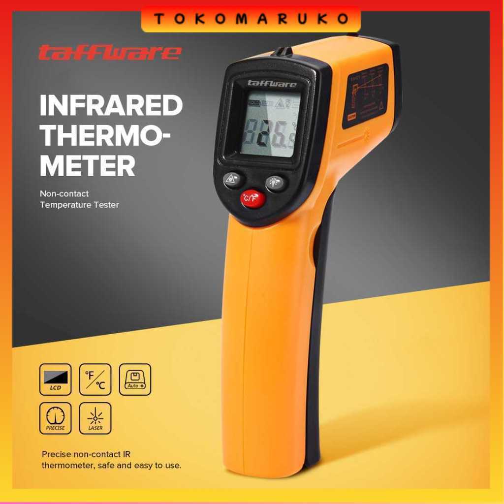 Taffware Thermogun Thermometer Industrial Laser Infrared NonContact - GM320 (CX6000 Series)