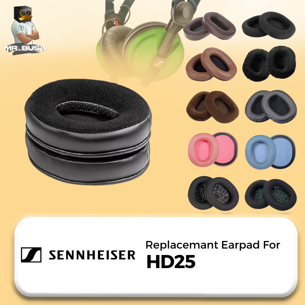 Earcup Earcushion Earpad  Sennheiser HD25 HD 25 HD-25 Busa Bantalan Foam Pad