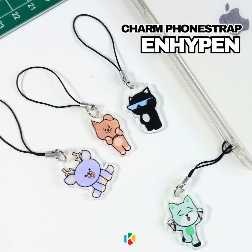 Strap Mini Charm ENHYPEN ENGENE – Strap Mini Charm KPOP - KPOP Merch - Enhypen Merch Unofficial Merc