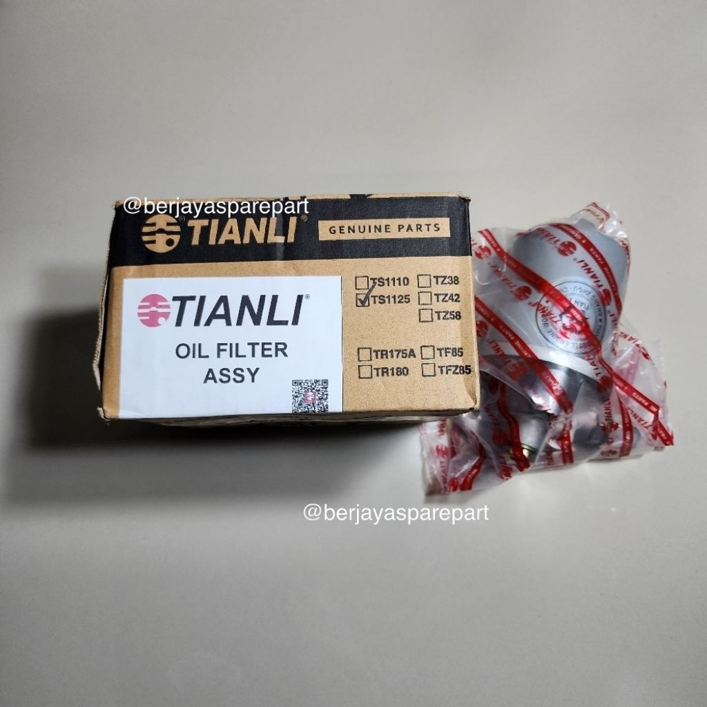 Oil Filter Assy / Saringan Oli Komplit S1125 S1130 S1133 Mesin Diesel Dongfeng TIANLI 28 30 33pk