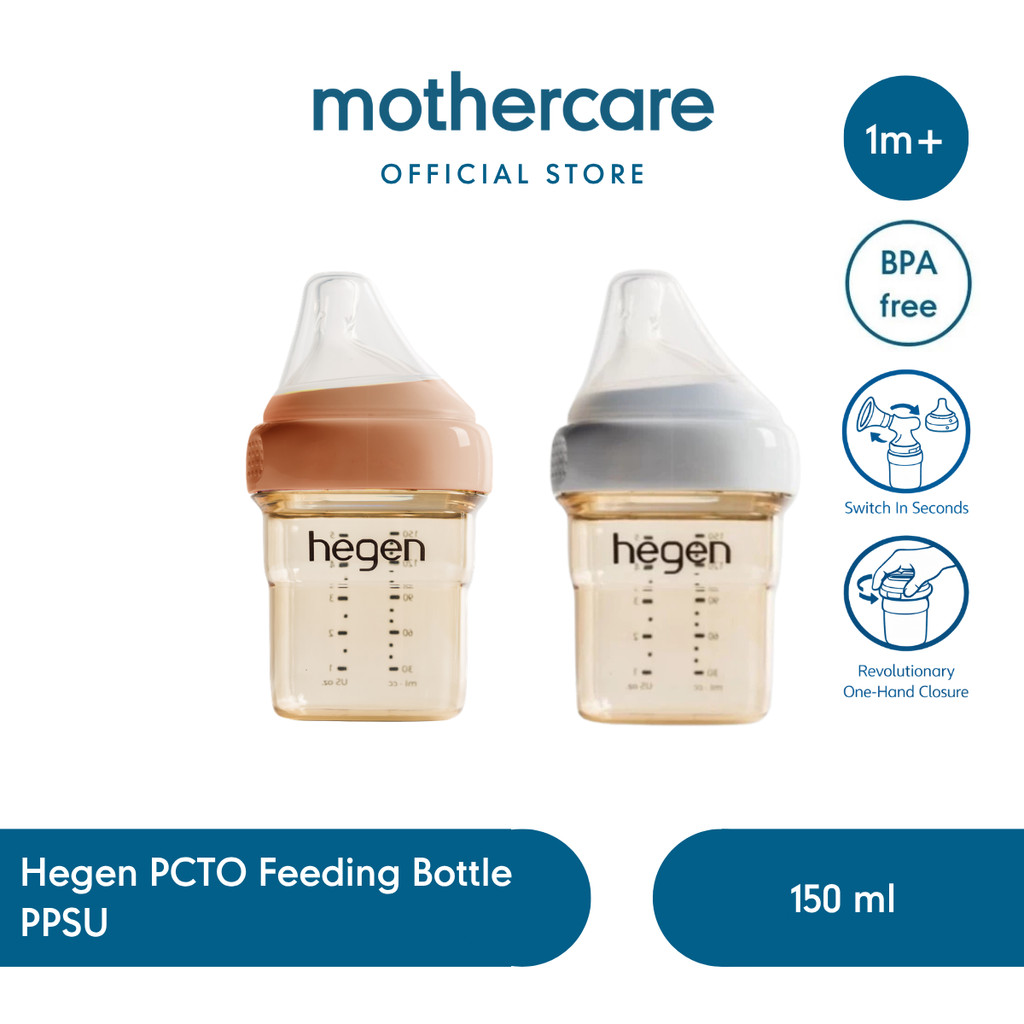 Hegen PCTO Feeding Bottle PPSU 150 ml - Botol Susu Anak Bayi