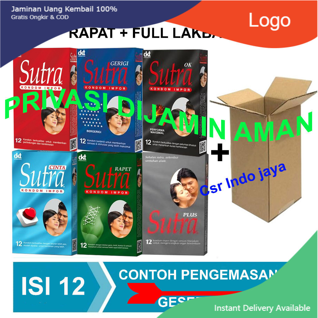 PALING BANYAK DICARI!!! PPP CONDOM Sutra Merah Classic / Kondom Cinta Love / Condom Rapet Rapat / Bi