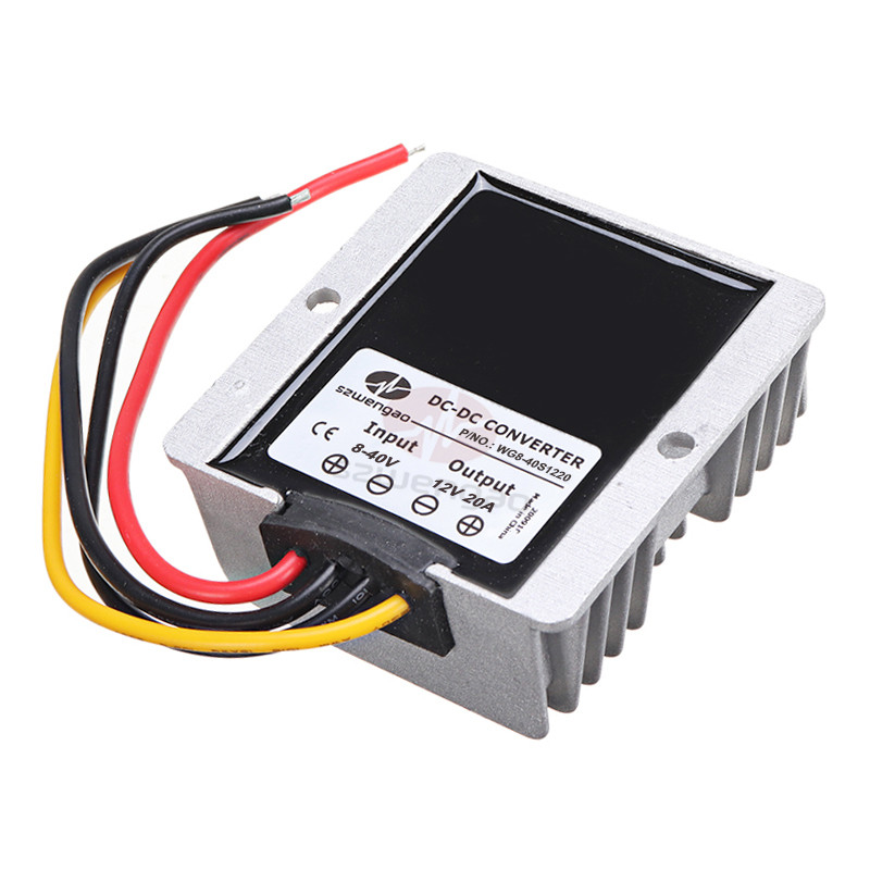 szwengao 8V-40V to 12V DC Boost-Buck Converter 6A 10A 20A Voltage Regulator Stabilizer Converter Tra