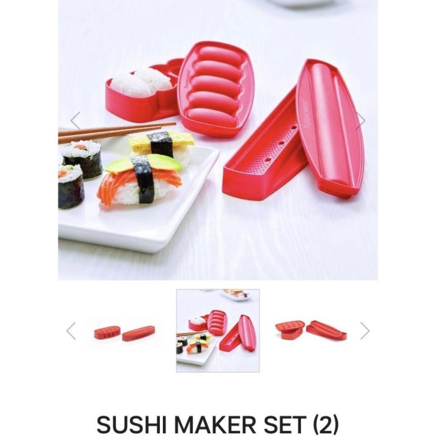 SixEleven4 Tupperware Promo Rock N Roll (2) Cetakan Sushi Maker - Sushi Maker