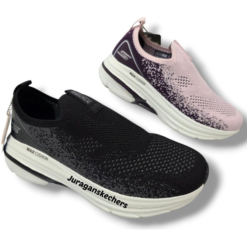 SEPATU SKICER MAX CUSHION VAPOR/SEPATU WANITA/SLIP ON WANITA (SKECHERS MAX CUSHION VAPOR) high quali