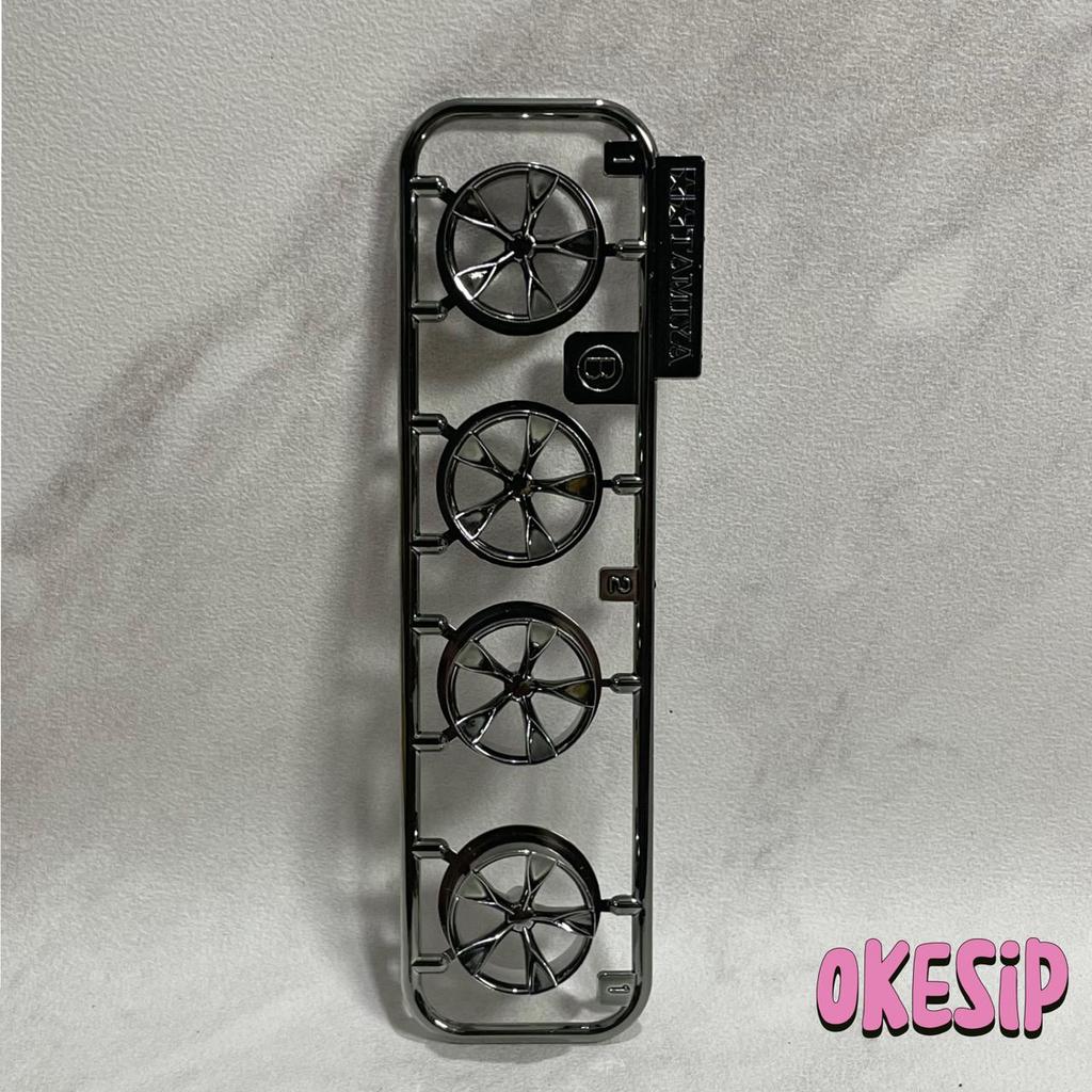 Velg Medium A Spoke Silver Plated Original Tamiya