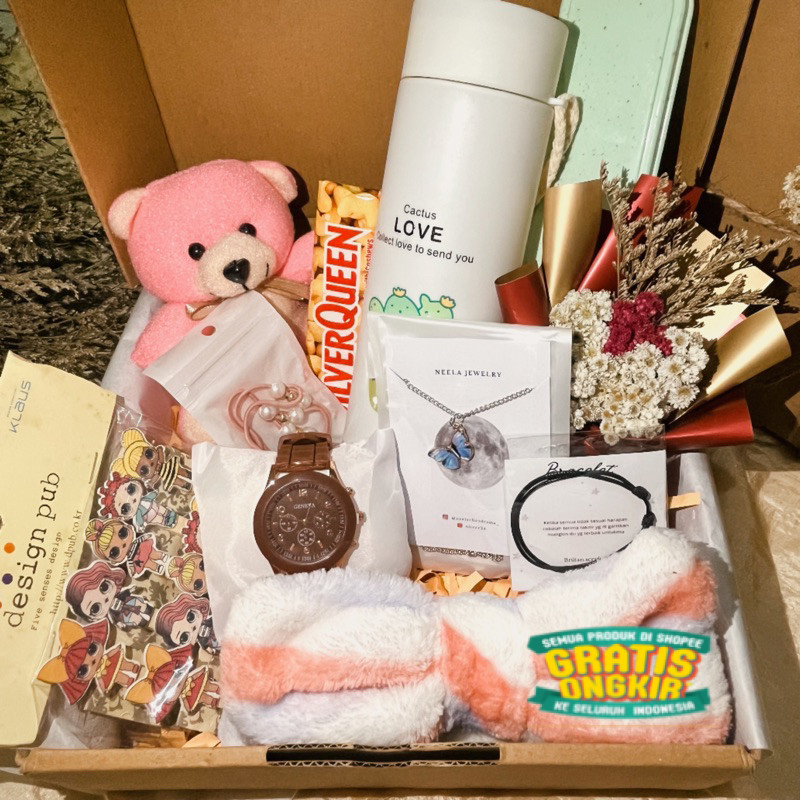 Kado  Hampers Ulang Tahun Cewek | Gift Hampers  Kado Wisuda Kado Ulang Tahun Kado Wanita Kado Annive