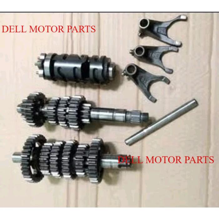 (BISA COD) gigi gear rasio gearbox r15 xabre 6 speed fullset original