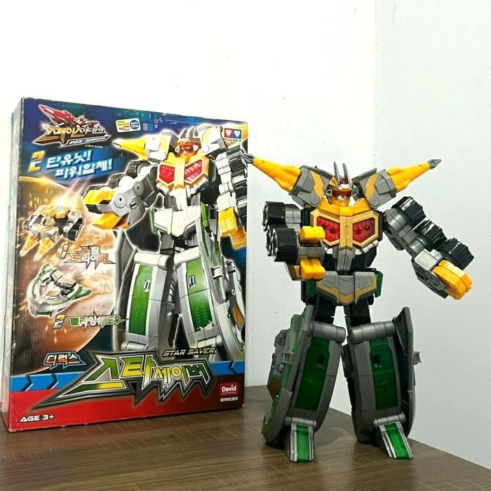 Space Guardian Robot Star Saver original dari Auldey Jepang