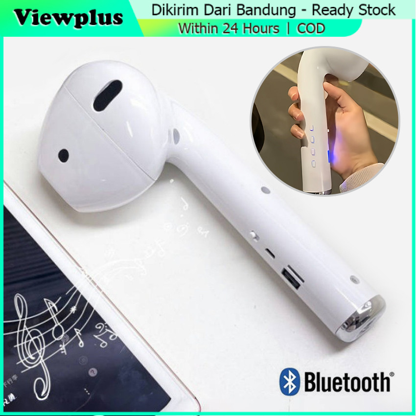 Speaker Bluetooth bentuk Headset Jumbo Wireless Speaker Creative Gift