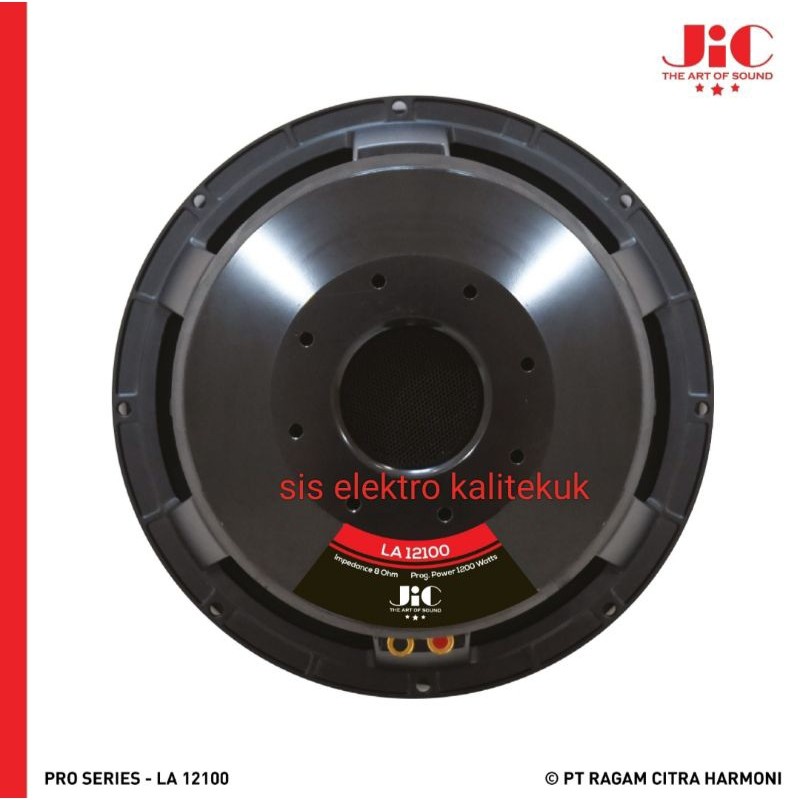 Speaker 12 Inch JIC LA 12100