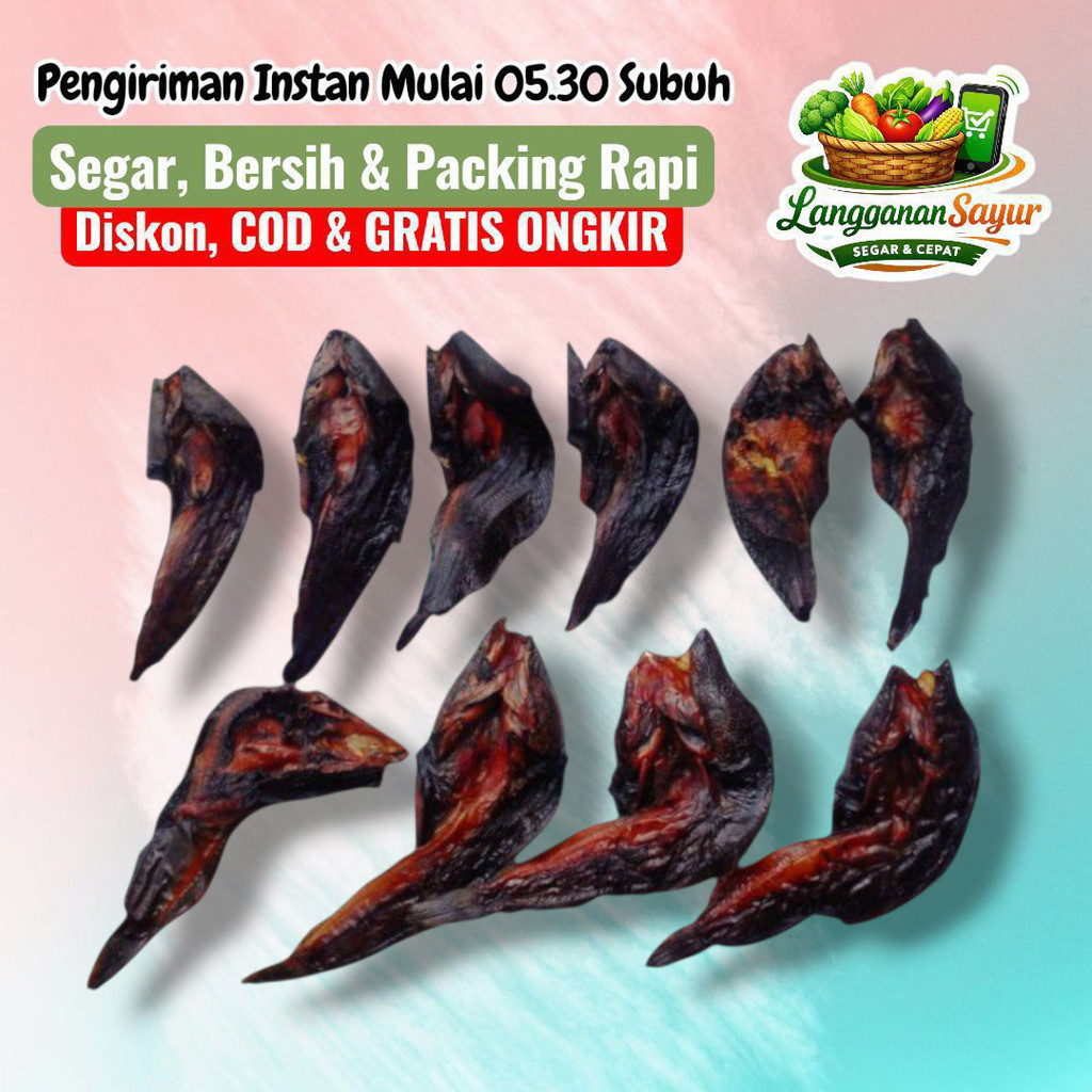 Ikan Salai Salay Sale Lele/Patin - Palembang