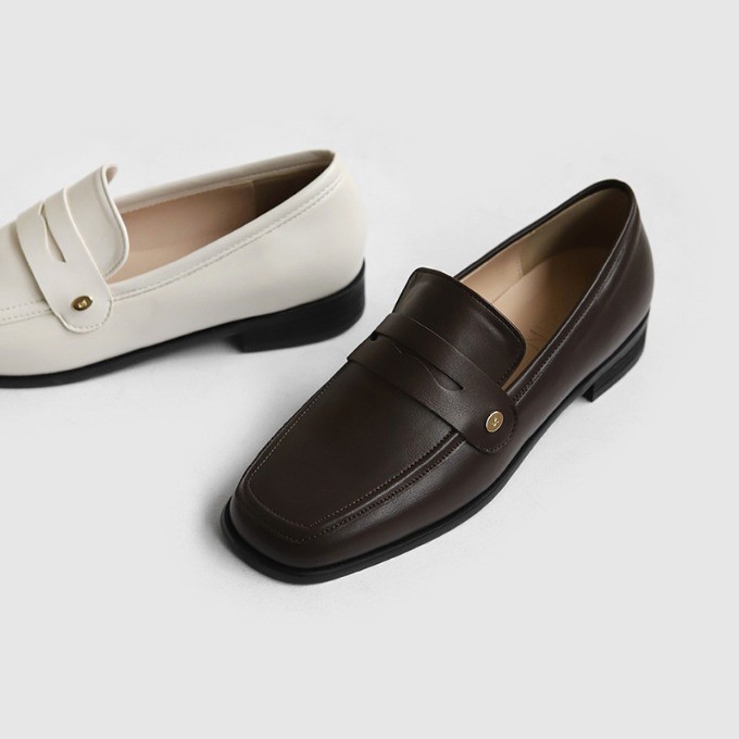 SAPPUN Edis Square Penny Loafer (2cm) - Loafer Wanita