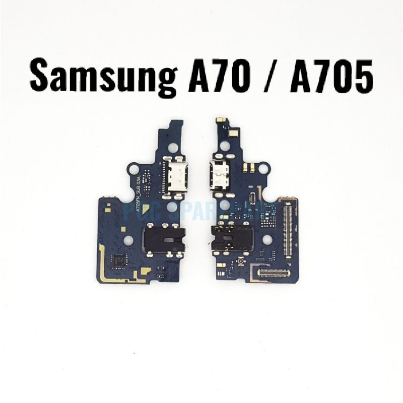 Ori Konektor Papan PCB Charger Mic Handsfree Samsung A70 - A705