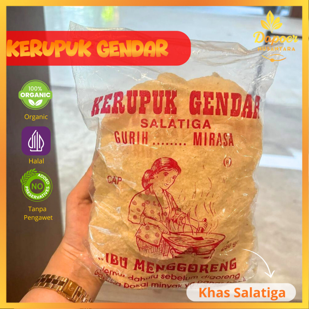 Gendar Jemur Salatiga 250g Siap Goreng