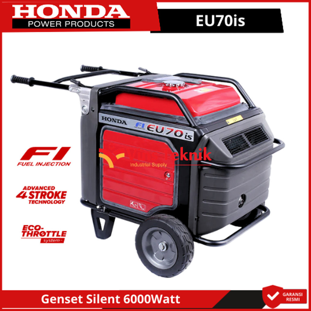 HONDA EU70is Mesin Genset Silent Genset Bensin Generator Genset 6000Watt EU70 is