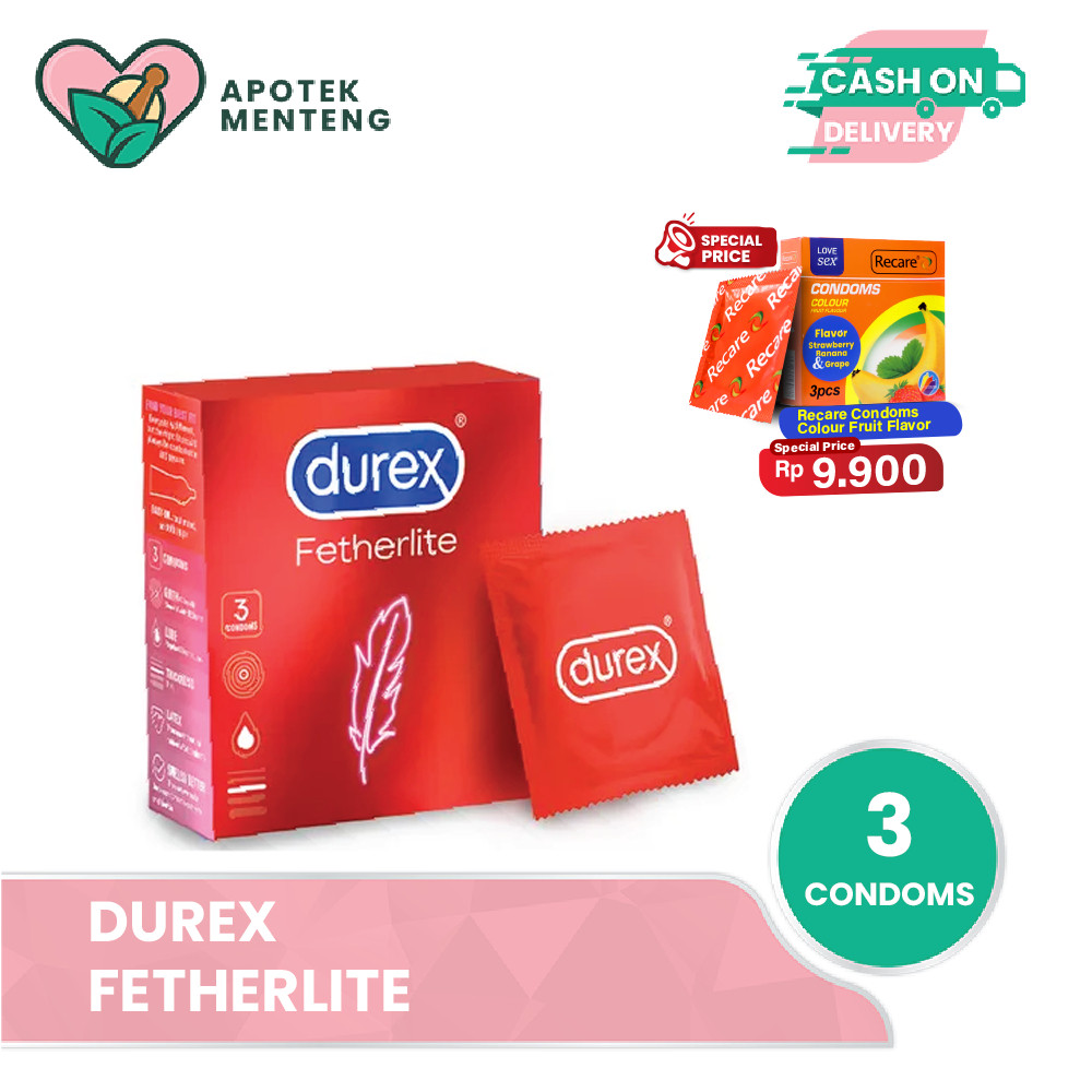 Kondom Durex Fetherlite - Isi 3