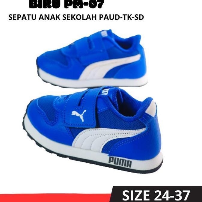 BEST SELLER / PREMIUM sepatu sneakers anak laki laki perempuan puma umur 1 2 3 4 5 6 7 tahun