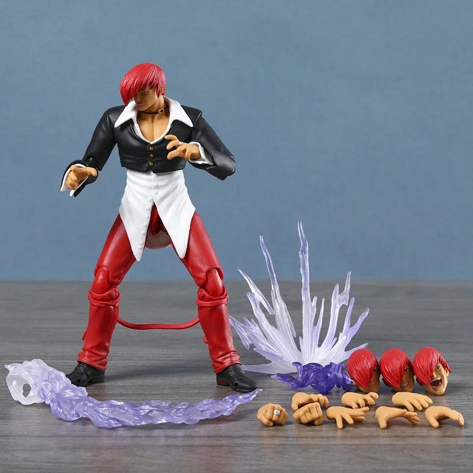 18cm Iori Yagami Action Figure Model PVC Toy splay Gift Collection Doll