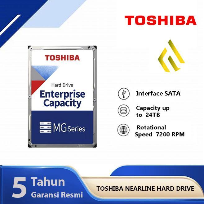 Toshiba Nearline Enterprise 4TB 8TB 10TB  12TB 16TB 22TB 24TB - 3.5" HDD Hardisk Internal NAS