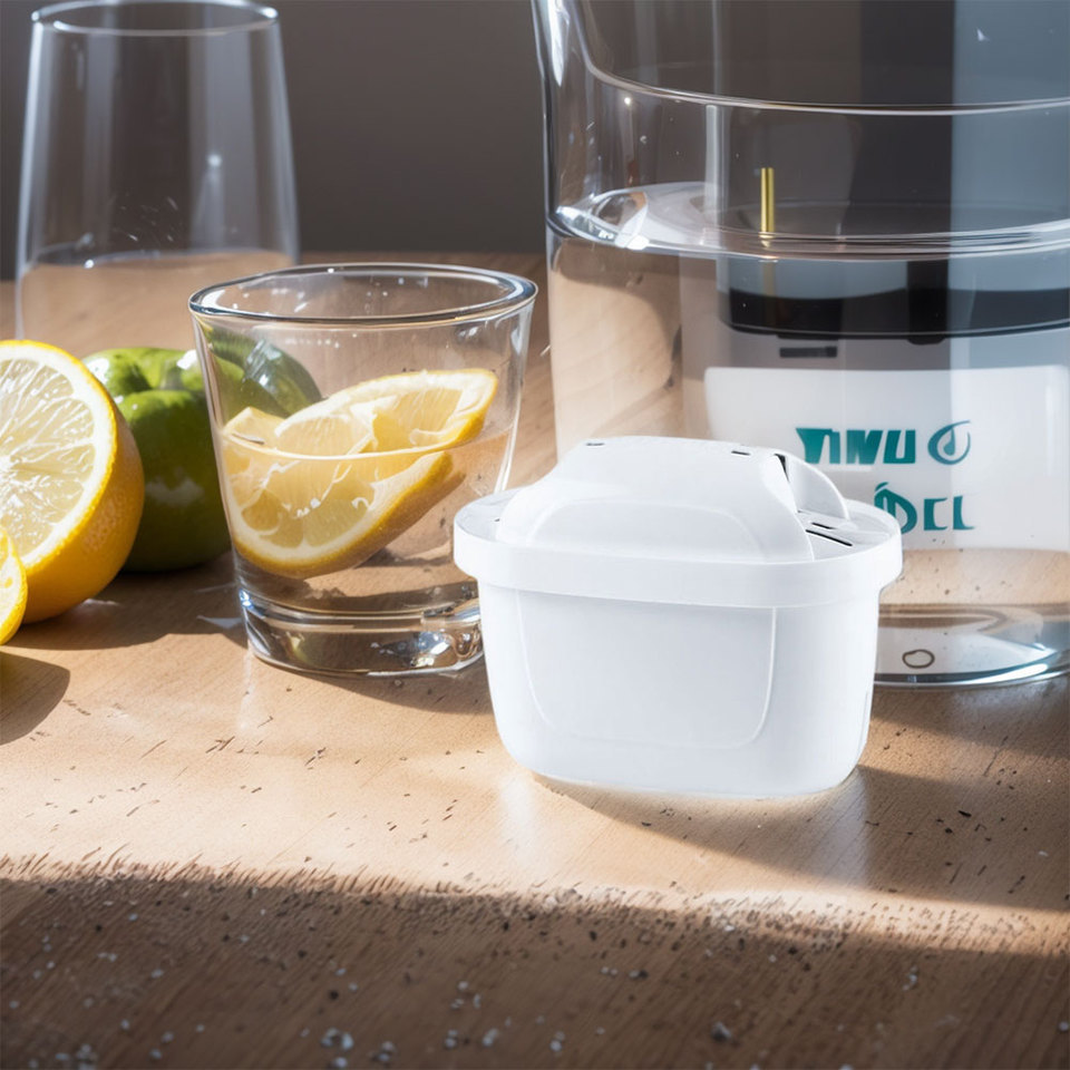 6 Count Water Filter Jug Replacement Cartridges Refills Reducing Limescale Chlorine Fit Most Brands 