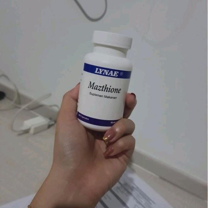 Mazthione pemutih badan alami 00% Asli Ecer 1 Kapsul