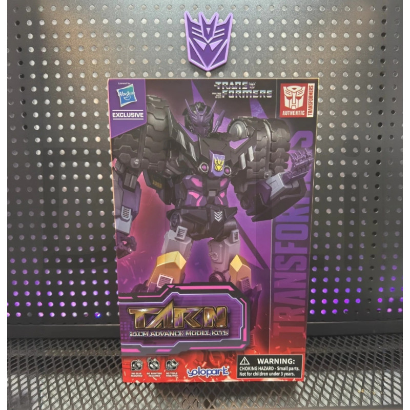 In Stock [delivery Within 24 Hours] YOLOPARK Black Dog Team Tarn Transformation Toy Pre-assembled Mo