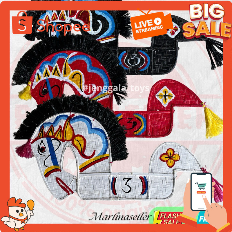 KUDA LUMPING / JARANAN / KUDA KEPANG BESAR / Kuda Lumping Anak / kuda bambu MRL